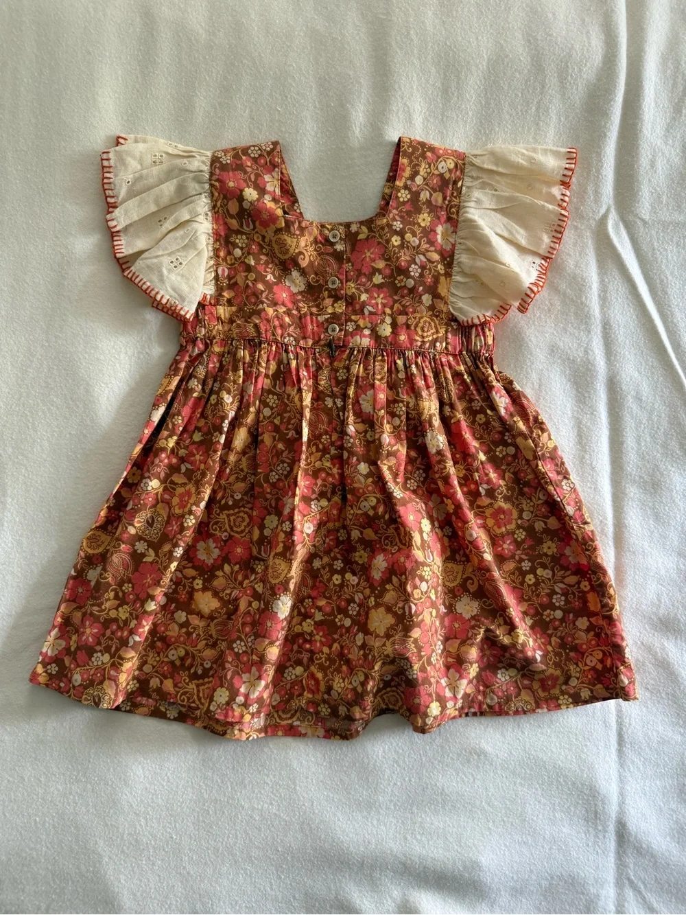 Apolina Apolina Ursina Frill Pinafore, 2-3Y